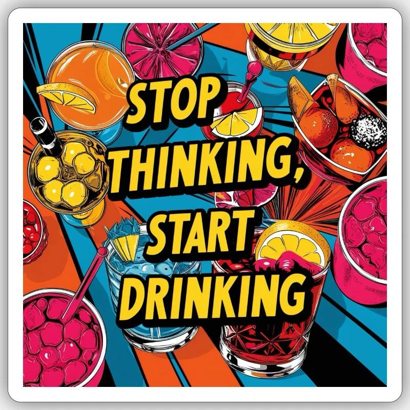 Sticker størrelse S (10 x 10 cm) - 