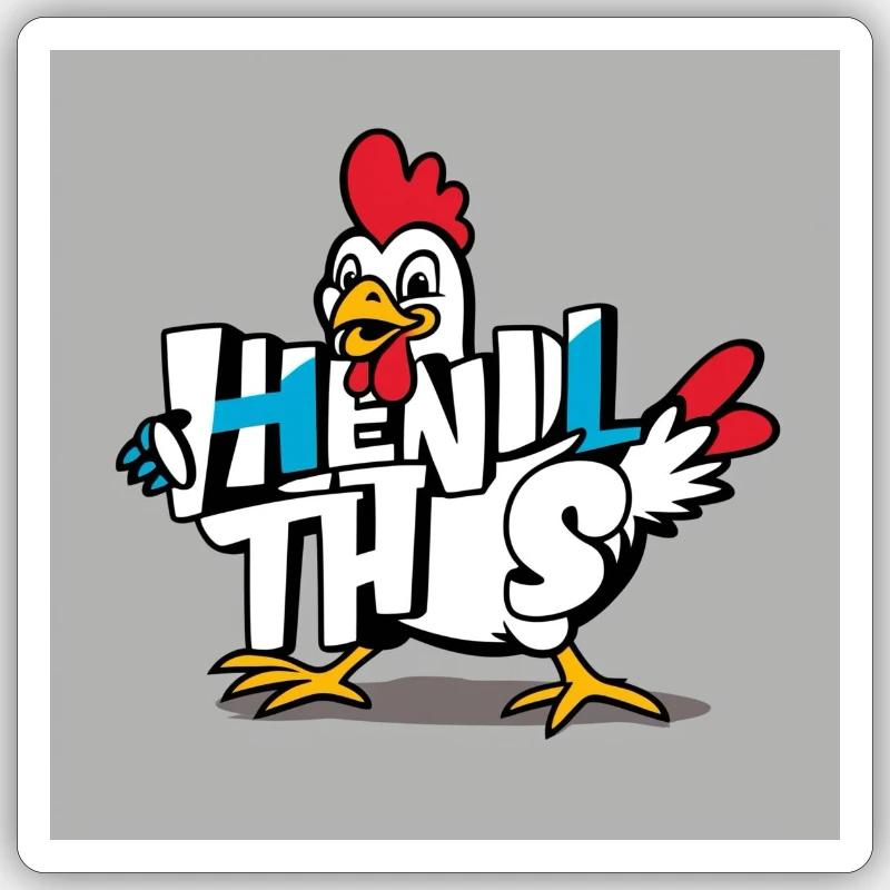 Sticker taille S (10 x 10 cm) - 