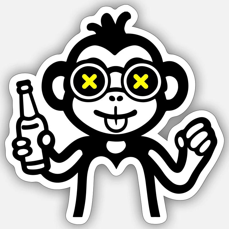 Sticker Größe S (10 x 10 cm) - 