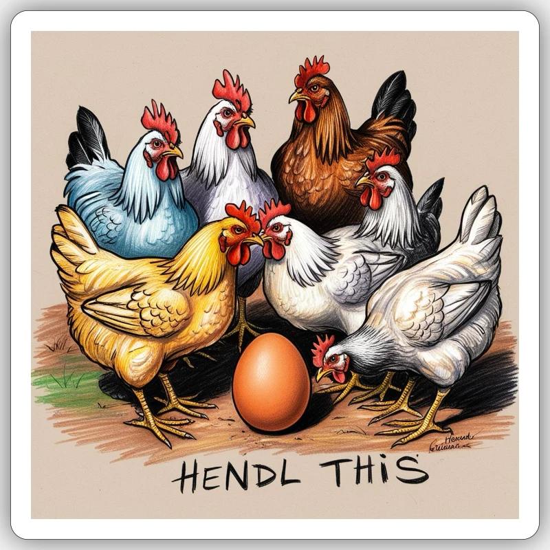 Sticker taille S (10 x 10 cm) - 