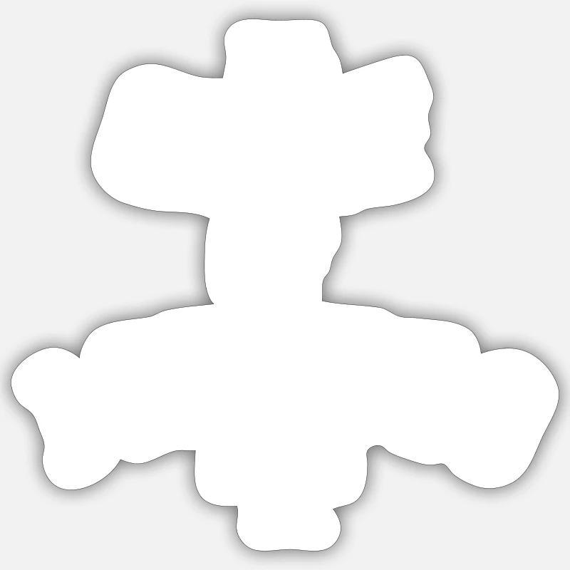 Sticker Größe S (10 x 10 cm) - 