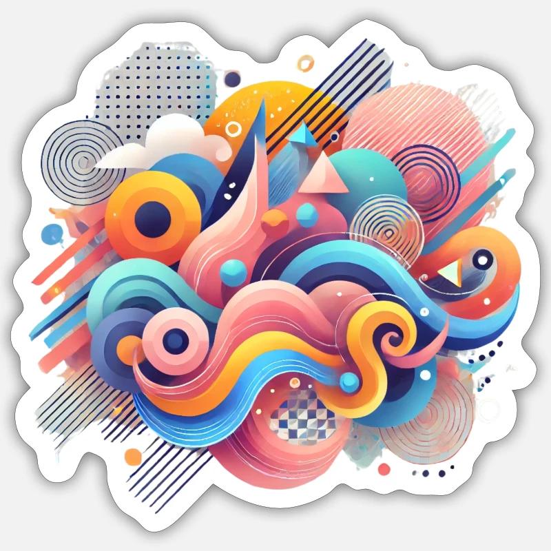 Sticker Größe S (10 x 10 cm) - 