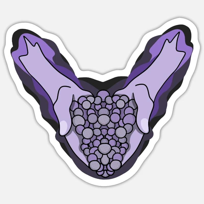 Sticker taille S (10 x 10 cm) - 