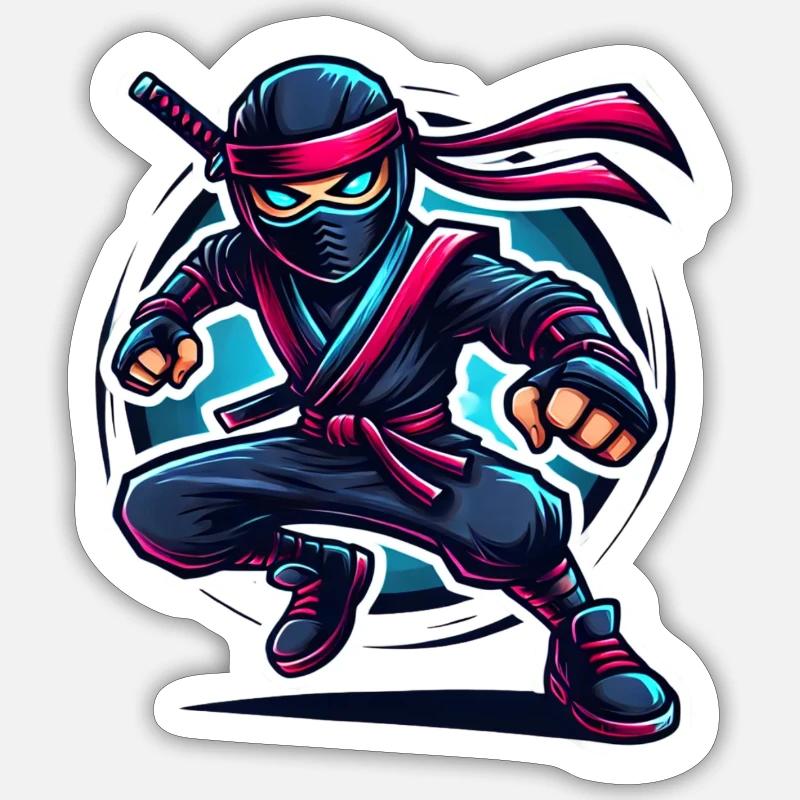 Shadow Strike - Sticker Größe S (10 x 10 cm) - Mattweiß