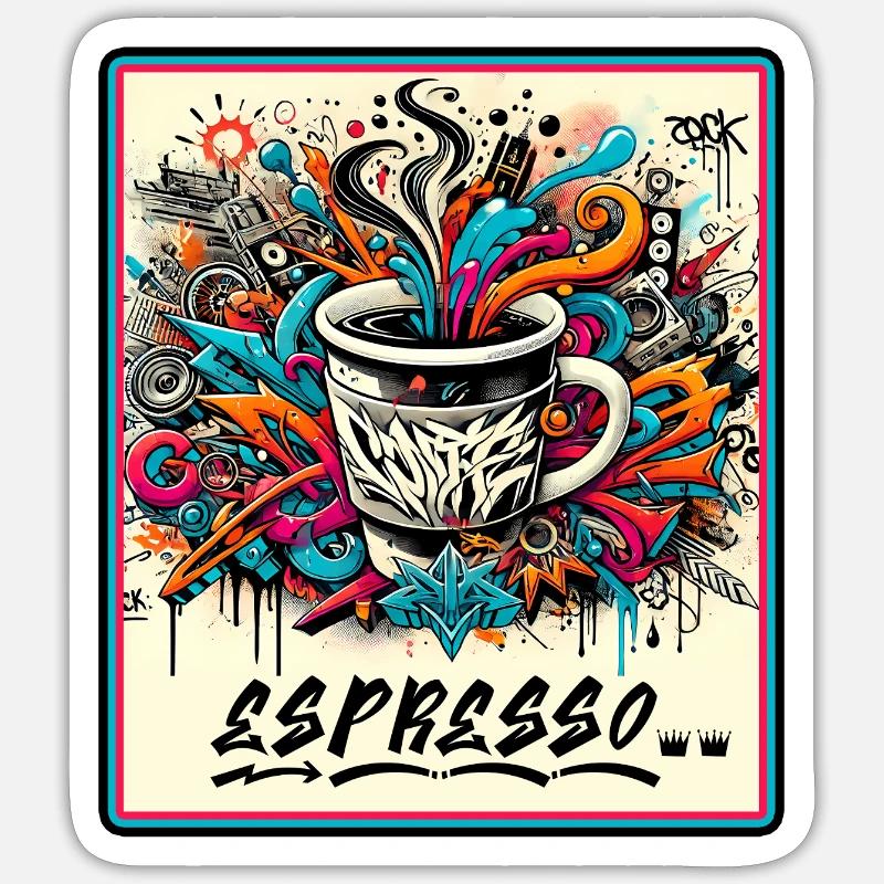 Sticker Größe S (10 x 10 cm) - 