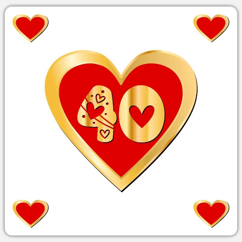 Sticker taille S (10 x 10 cm) - 