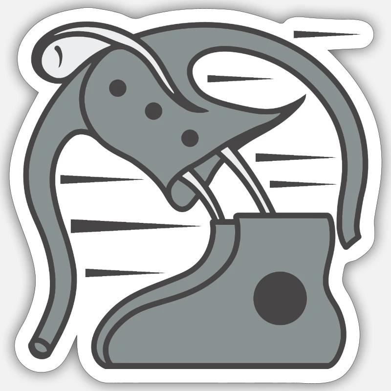 Sticker size S (10 x 10 cm) - 