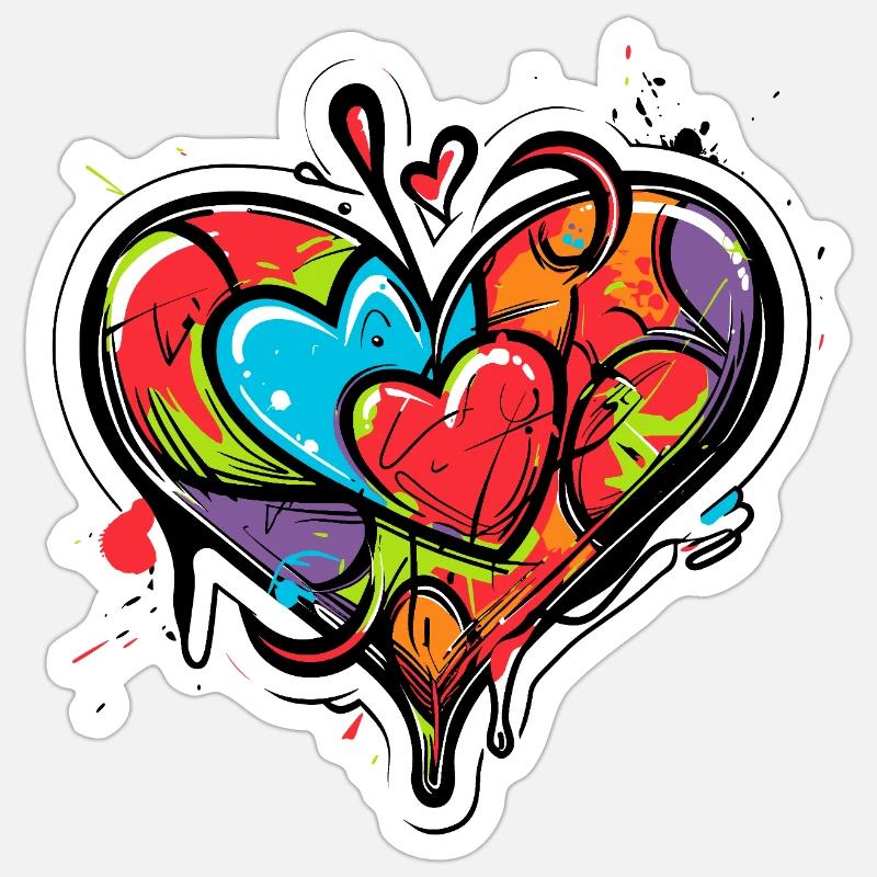 Sticker taille S (10 x 10 cm) - 