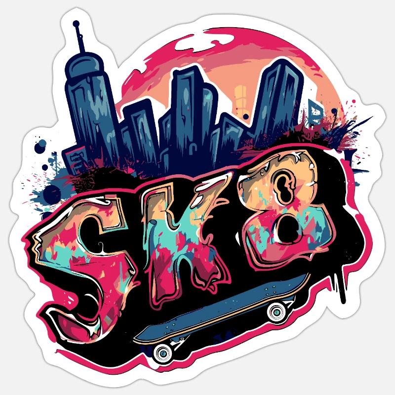 Sticker taille S (10 x 10 cm) - 