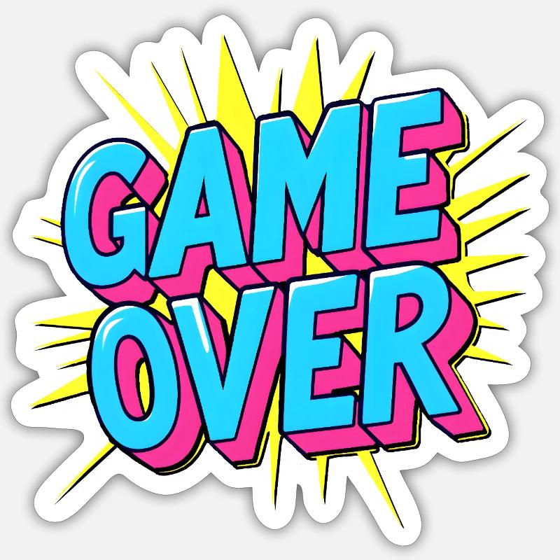 Sticker taille S (10 x 10 cm) - 