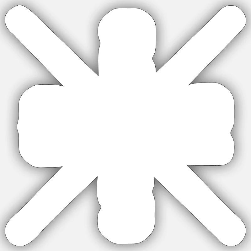 Sticker Größe S (10 x 10 cm) - 