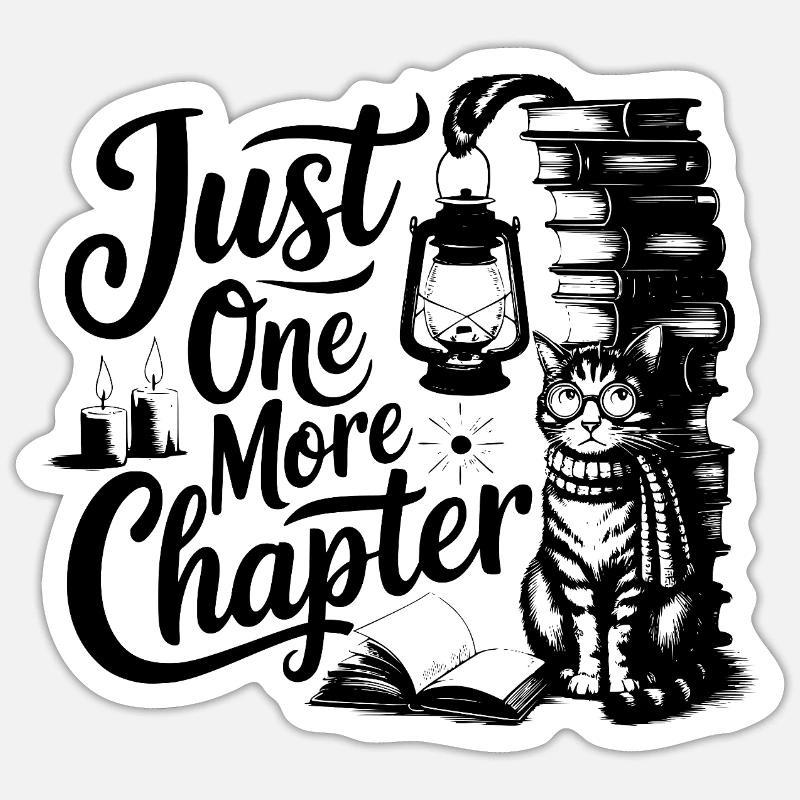 Juste un chapitre de plus Sticker taille S (10 x 10 cm)