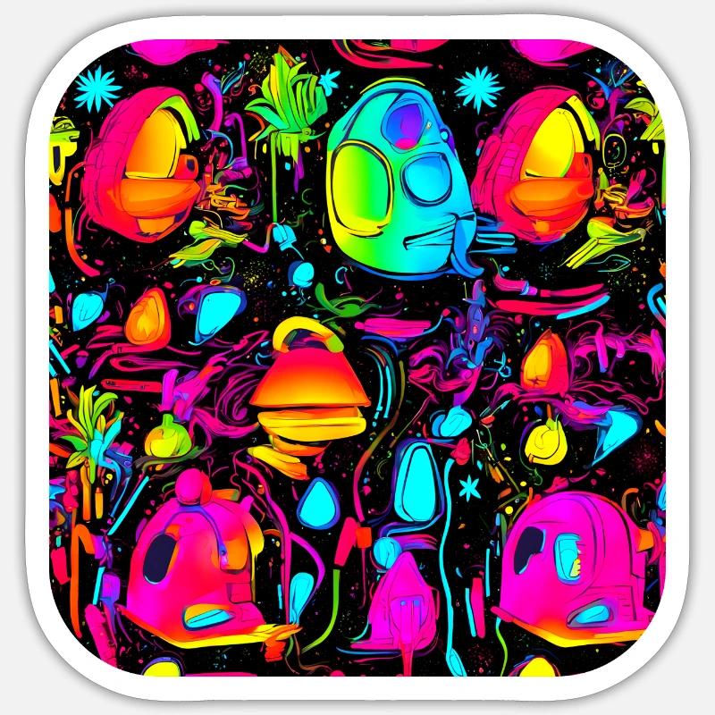 Sticker taille S (10 x 10 cm) - 