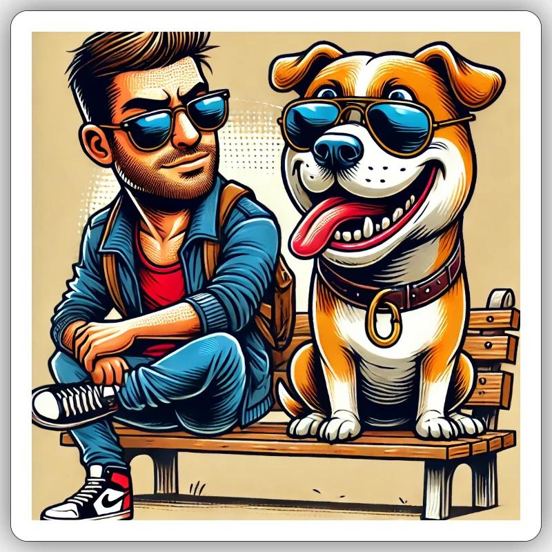 Sticker size S (10 x 10 cm) - 