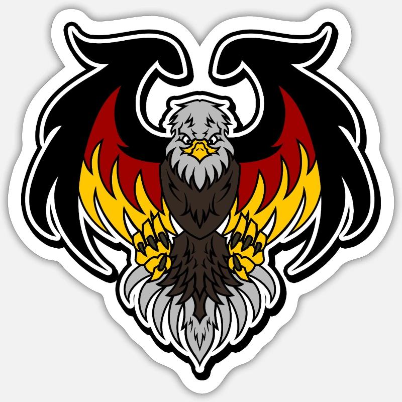 Eagle Sticker size S (10 x 10 cm)