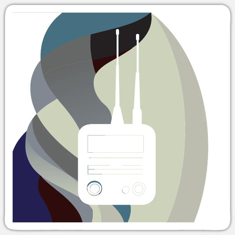 Sticker Größe S (10 x 10 cm) - 