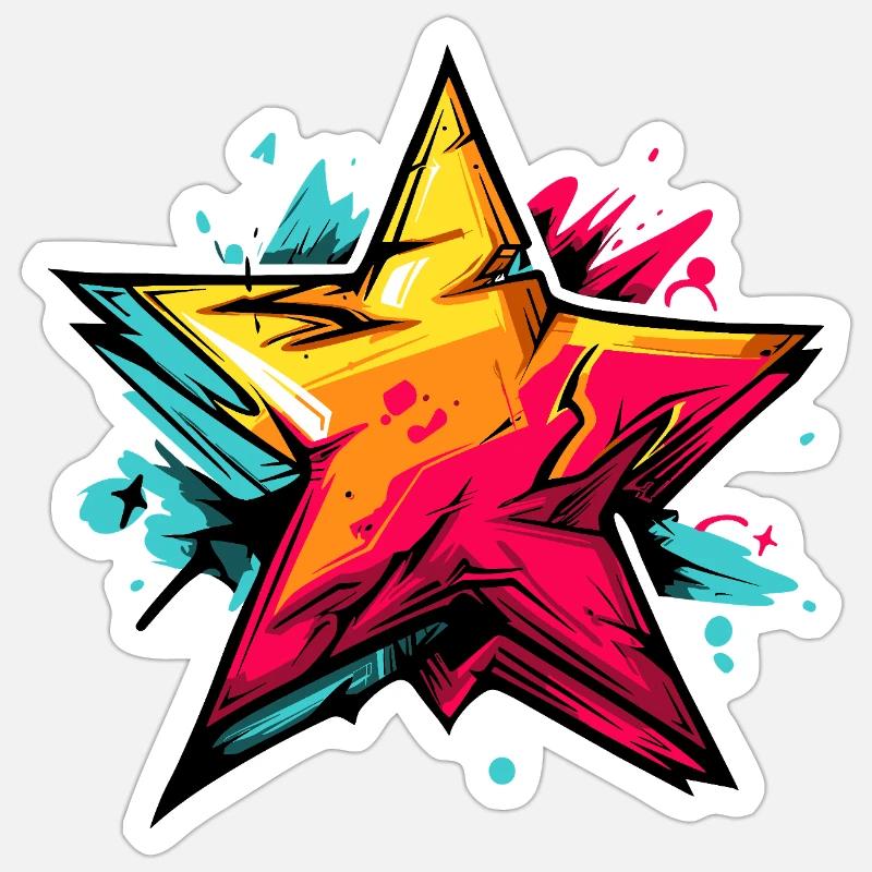 Sticker Größe S (10 x 10 cm) - 
