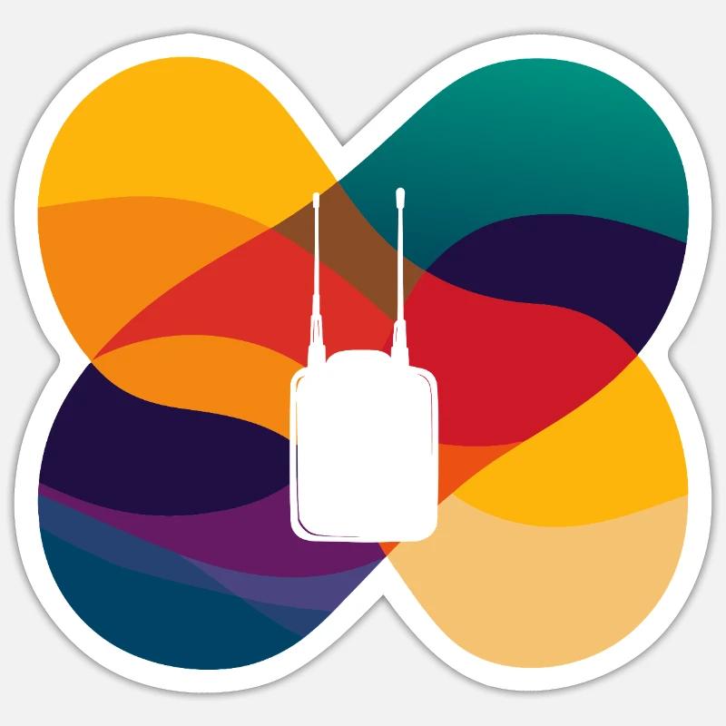 Sticker taille S (10 x 10 cm) - 