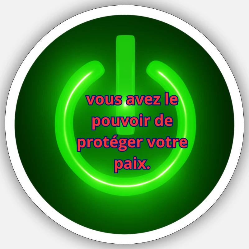 Sticker taille S (10 x 10 cm) -