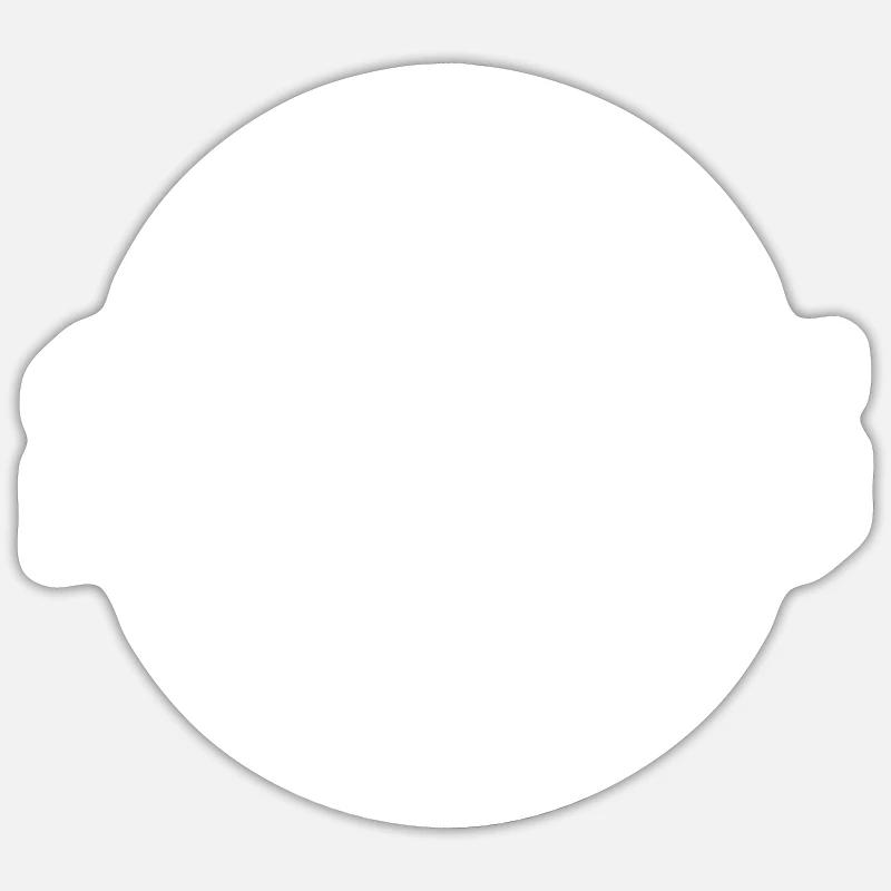 2015 limited edition - Sticker taille S (10 x 10 cm) - blanc mat