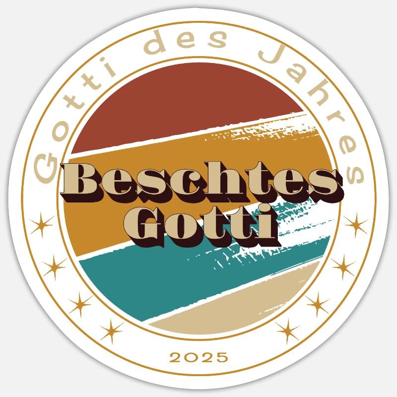 Sticker Größe S (10 x 10 cm) - 
