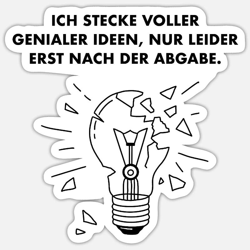 Sticker Größe S (10 x 10 cm) - 