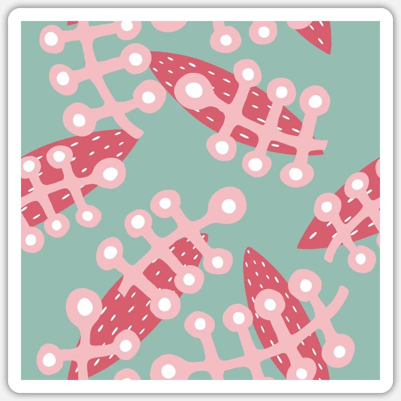 Abstract pattern Sticker size S (10 x 10 cm)