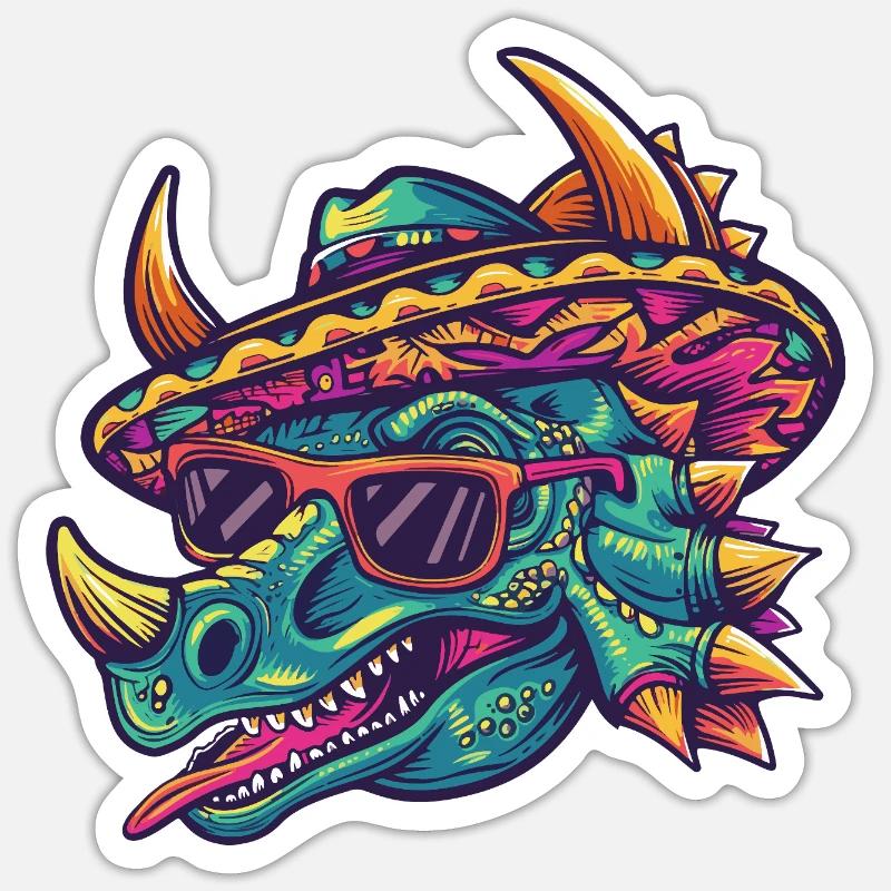 Sticker taille S (10 x 10 cm) - 