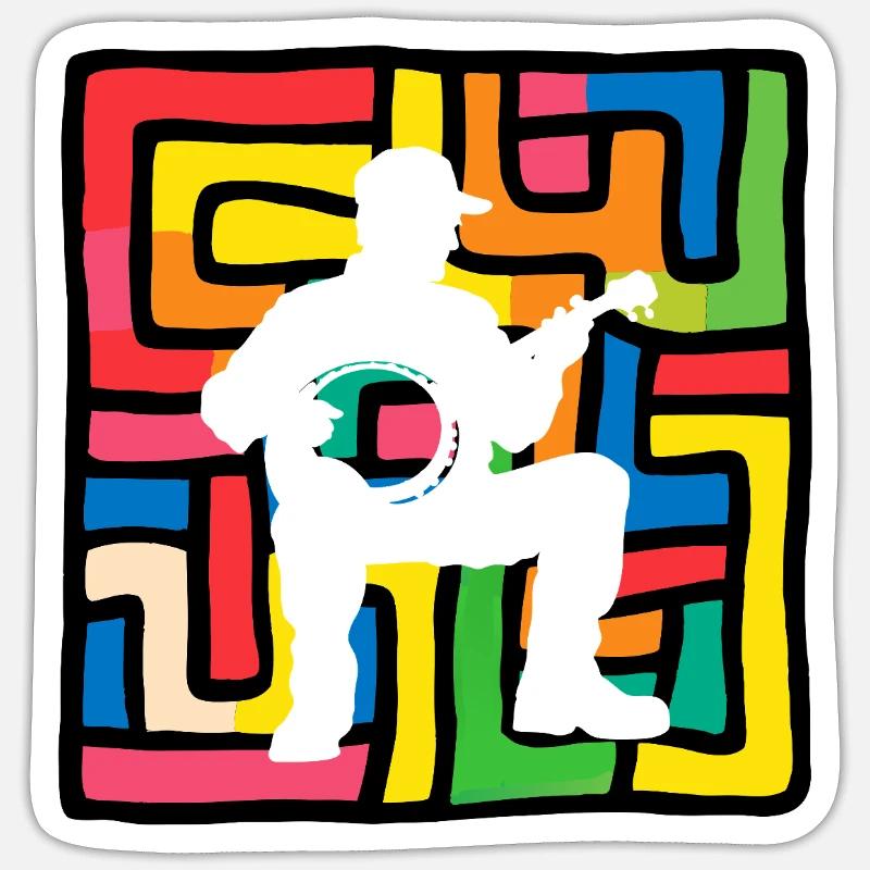 Sticker Größe S (10 x 10 cm) - 