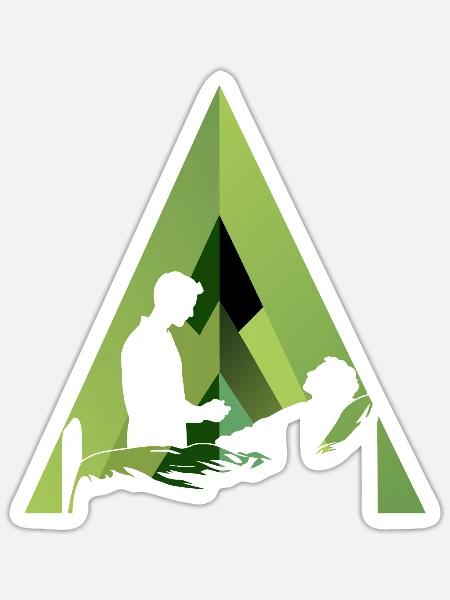 Arzt Heilung Arztpraxis - Sticker Größe S (10 x 10 cm) - Mattweiß