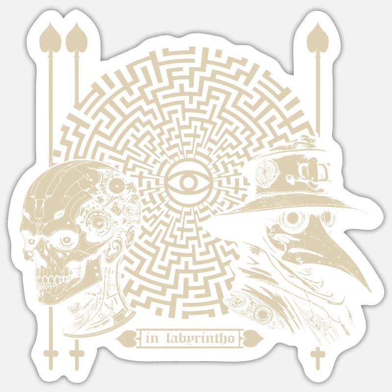 Sticker taille S (10 x 10 cm) - 