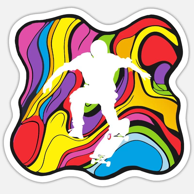 Sticker taille S (10 x 10 cm) - 