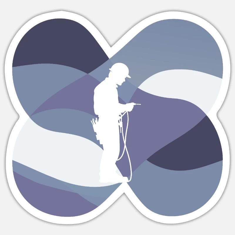 Sticker Größe S (10 x 10 cm) - 