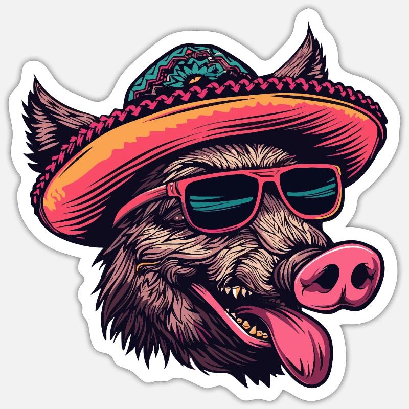 Sticker taille S (10 x 10 cm) - 