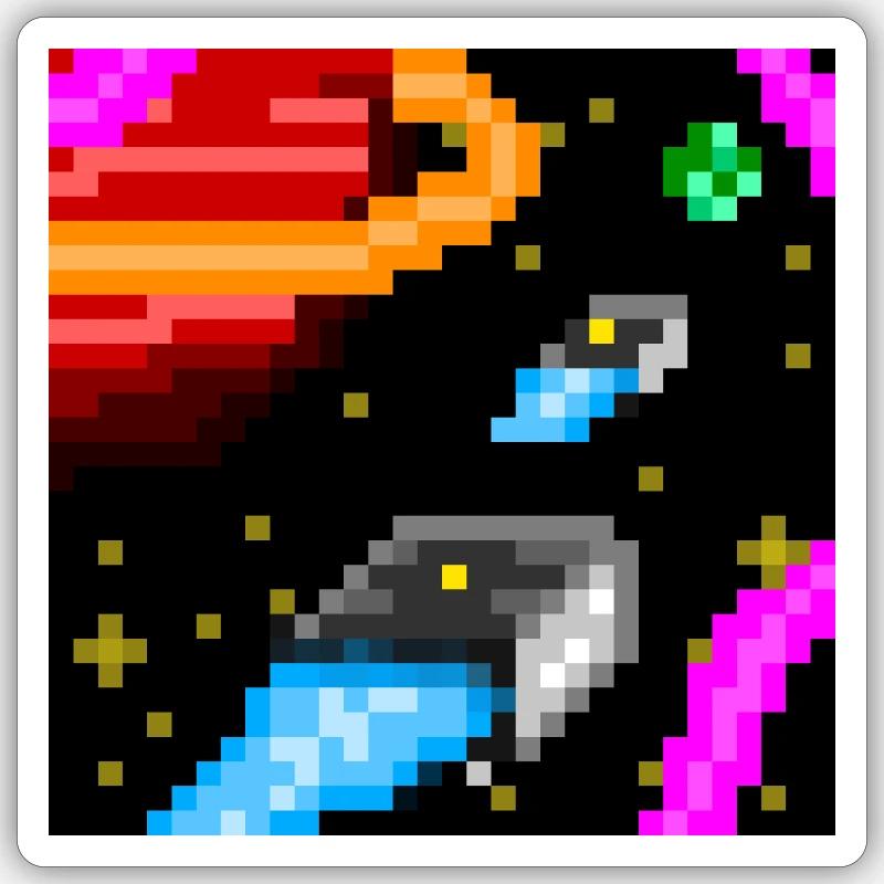 Sticker Größe S (10 x 10 cm) - 