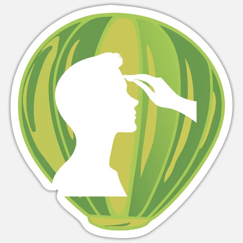 Sticker taille S (10 x 10 cm) - 