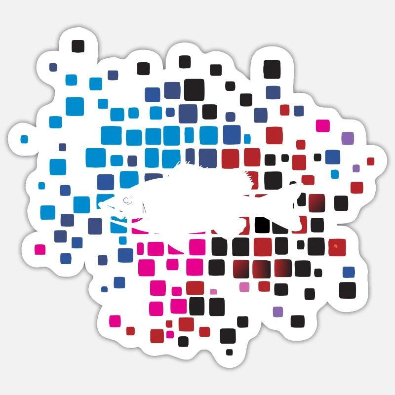 Sticker taille S (10 x 10 cm) - 