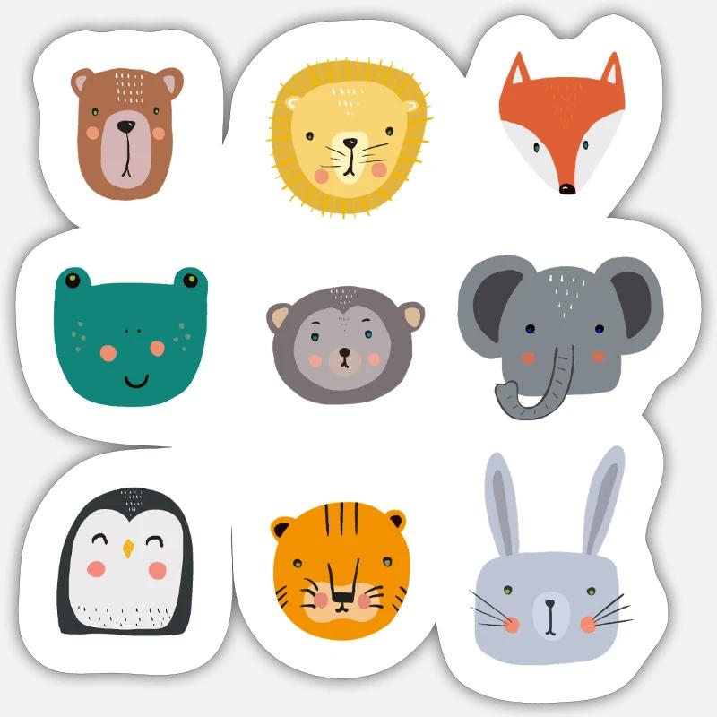 Sticker taille S (10 x 10 cm) - 