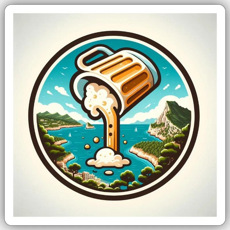 Sticker Größe S (10 x 10 cm) - 
