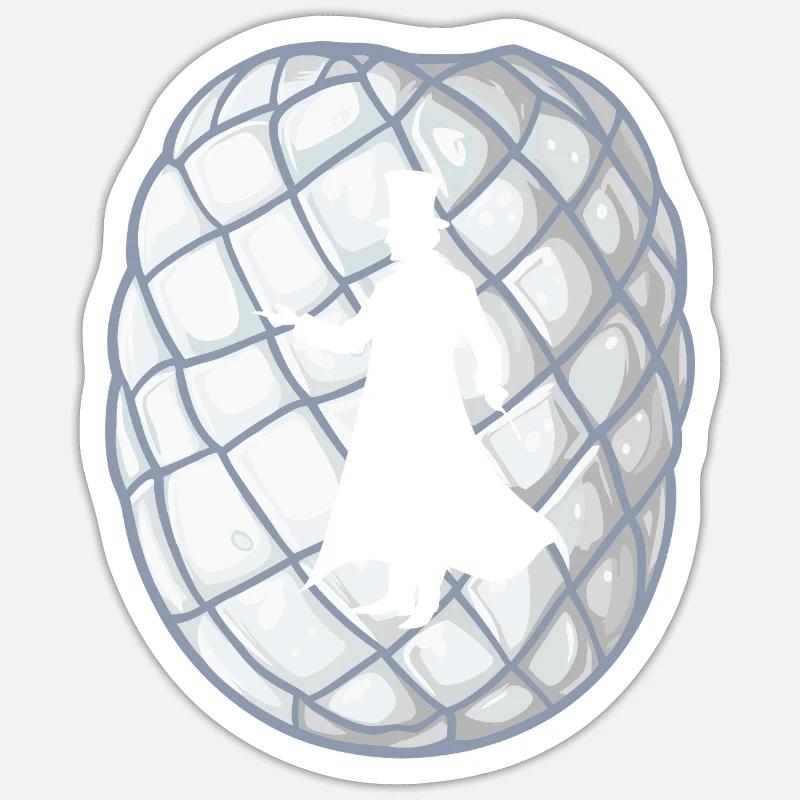 Sticker taille S (10 x 10 cm) - 