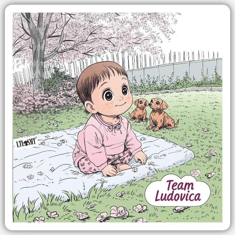 Spring - Sticker size S (10 x 10 cm) - white matte