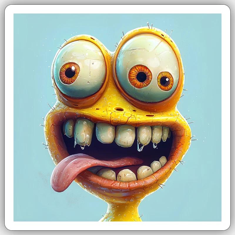 Sticker taille S (10 x 10 cm) - 