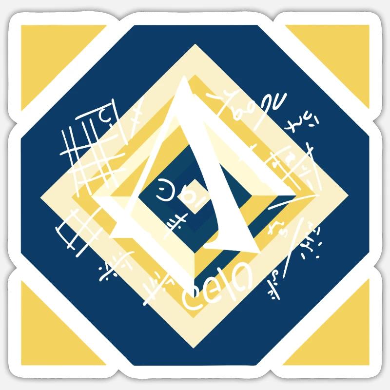 Math Algebra Sticker size S (10 x 10 cm)