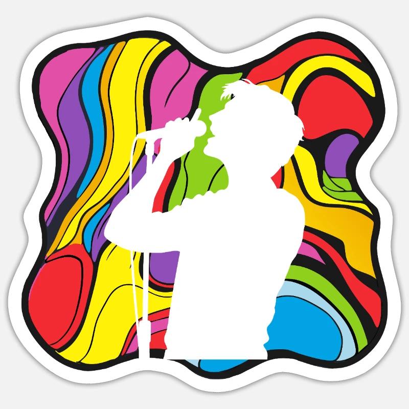 Sticker taille S (10 x 10 cm) - 