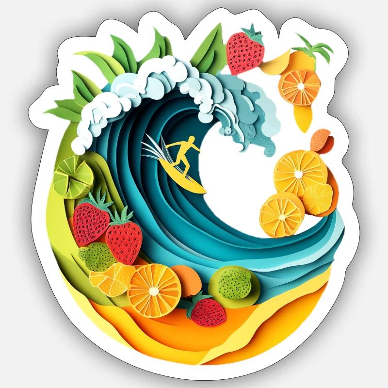 Sticker taille S (10 x 10 cm) -