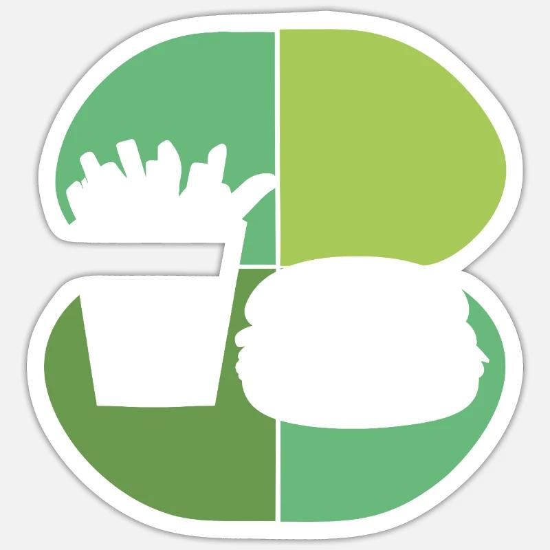 Sticker Größe S (10 x 10 cm) -
