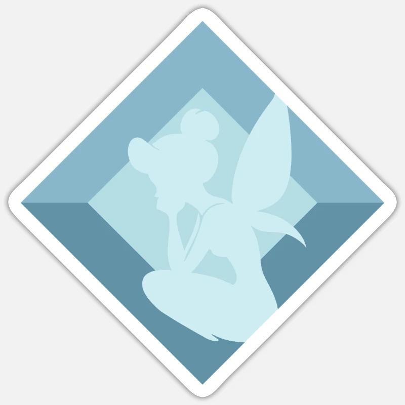 Fairy Magic Spell - Sticker size S (10 x 10 cm) - white matte