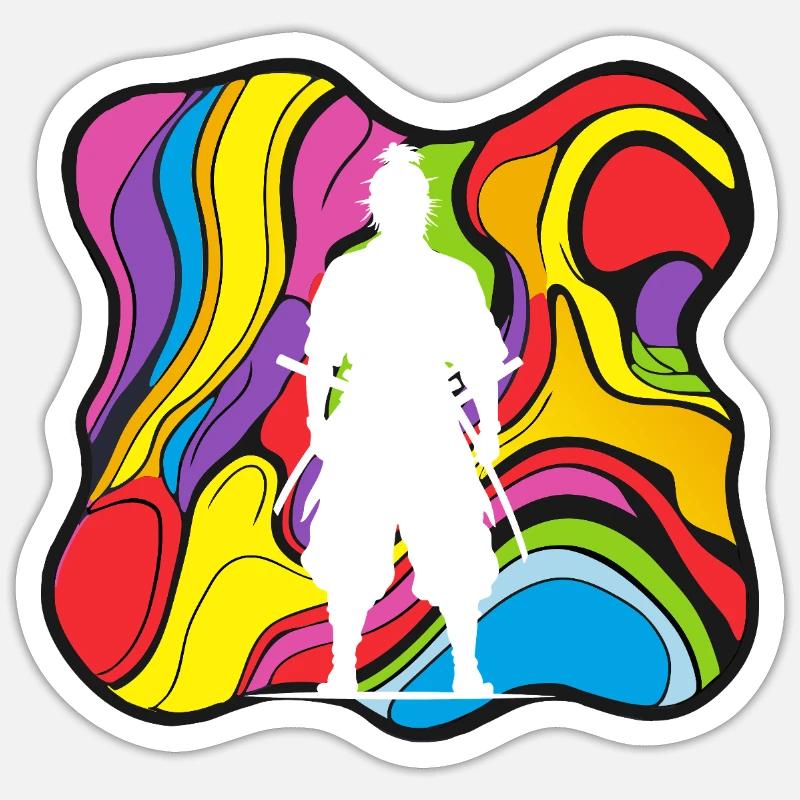 Sticker taille S (10 x 10 cm) - 