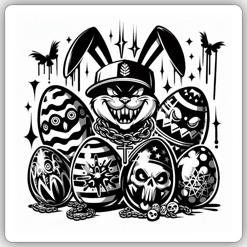 Sticker Größe S (10 x 10 cm) - 