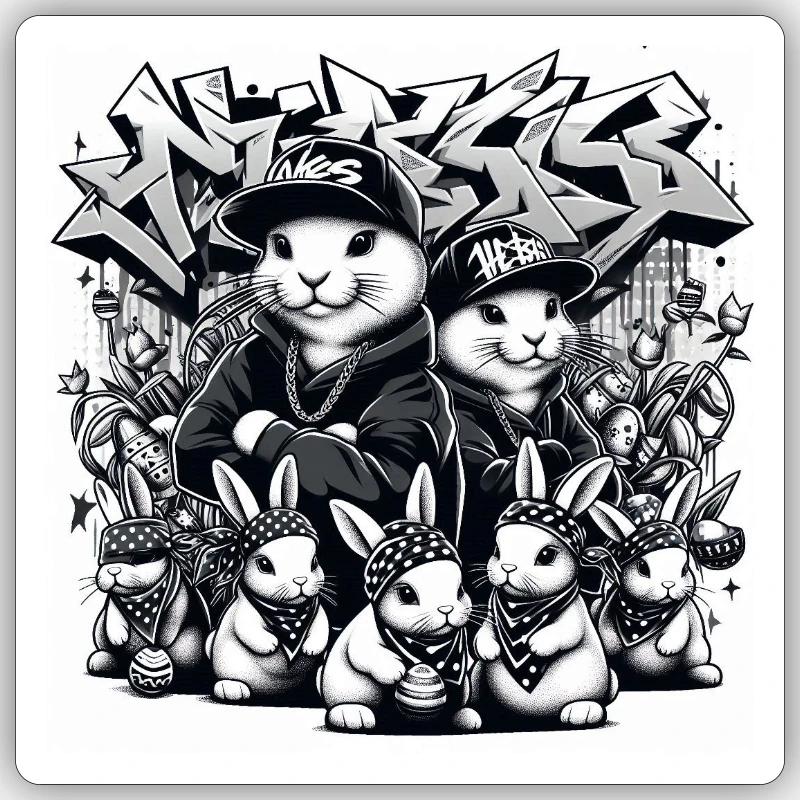 Sticker taille S (10 x 10 cm) - 